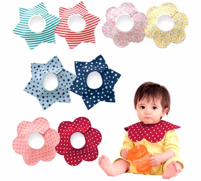 Baby Bibs 360 Degree Round Neck