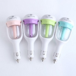 Car Air Humidifier Essential Oil Diffuser Mini Ultrasonic Aroma Mist Purifier