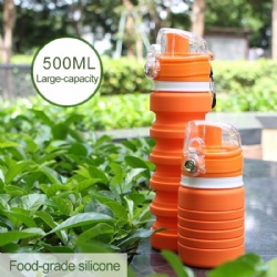 Silicone Folding Water Bottle