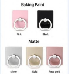Metal ring holder for mobile phone