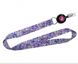 Hello kitty Lanyard with Retractable Reel Combo