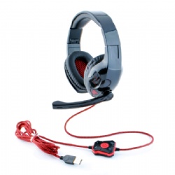 USB Computer Headsets luminous 2 color