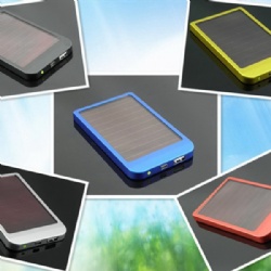 Portable Solar Power Bank Charger