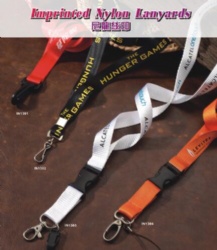Imprinted Nylon Lanyards