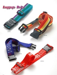 Plastic buckle suitcase laggage strap belt adjustable