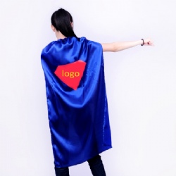 Adult Superman Cape,Logo imprint