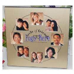 Brushed Al Car Photo Frame