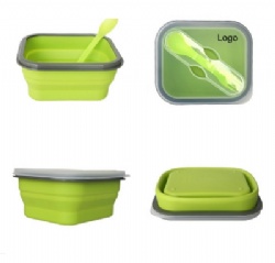 600ml Folding Silicone Lunch Box
