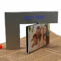 Revolving Al alloy Photo Frame