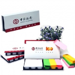 Colorful Memo & Sticky Note Box